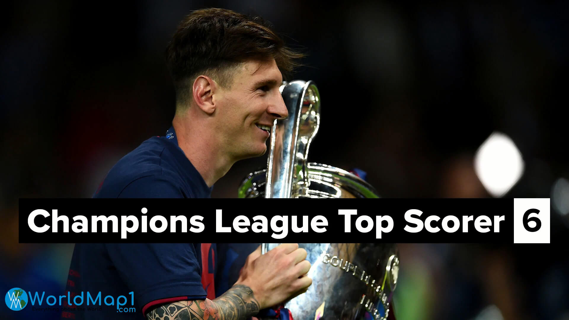 Messi Wins 6 Times Champions League Top Scorer